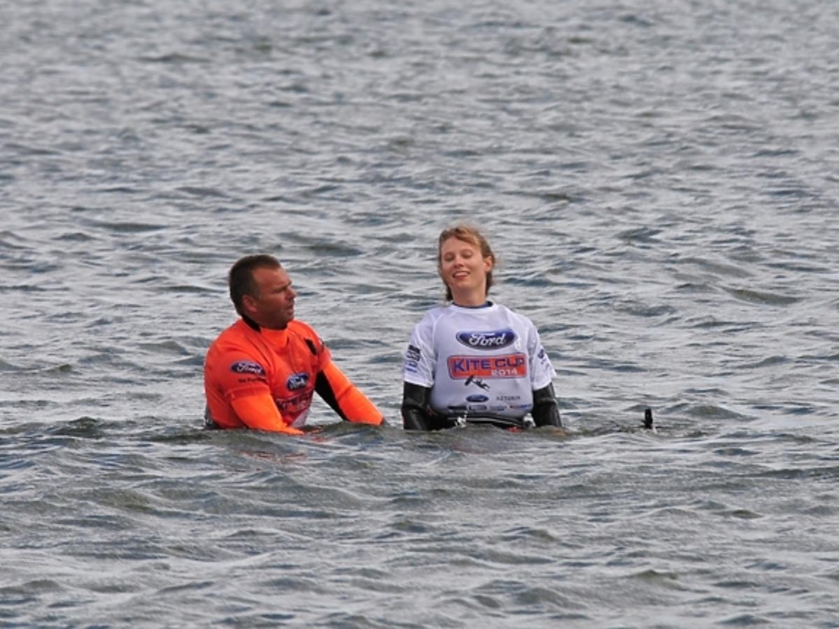 Julia Pietrucha na Ford Cup Kite 2014 w Rewie