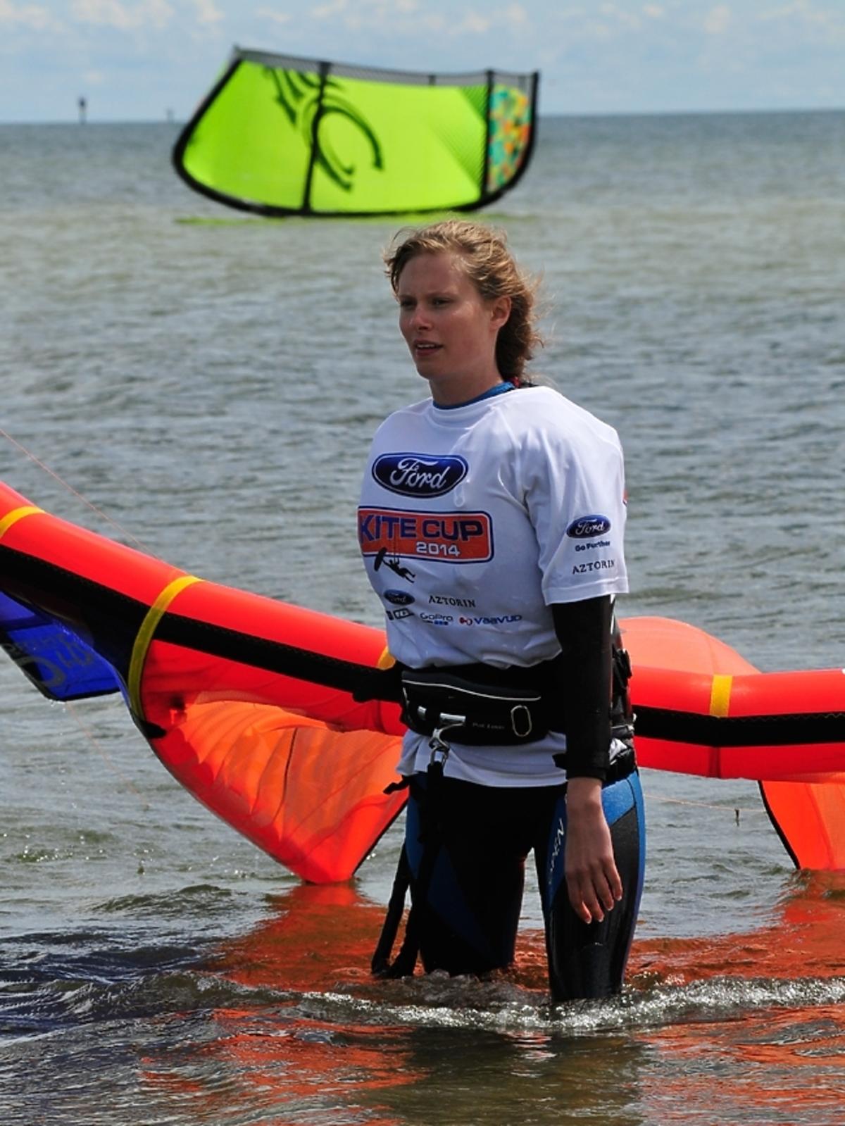 Julia Pietrucha na Ford Cup Kite 2014 w Rewie