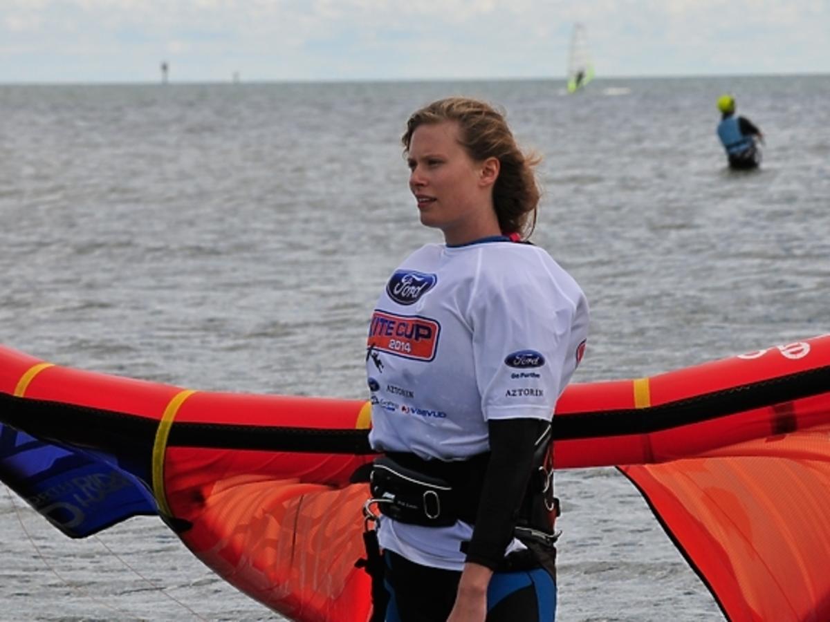 Julia Pietrucha na Ford Cup Kite 2014 w Rewie
