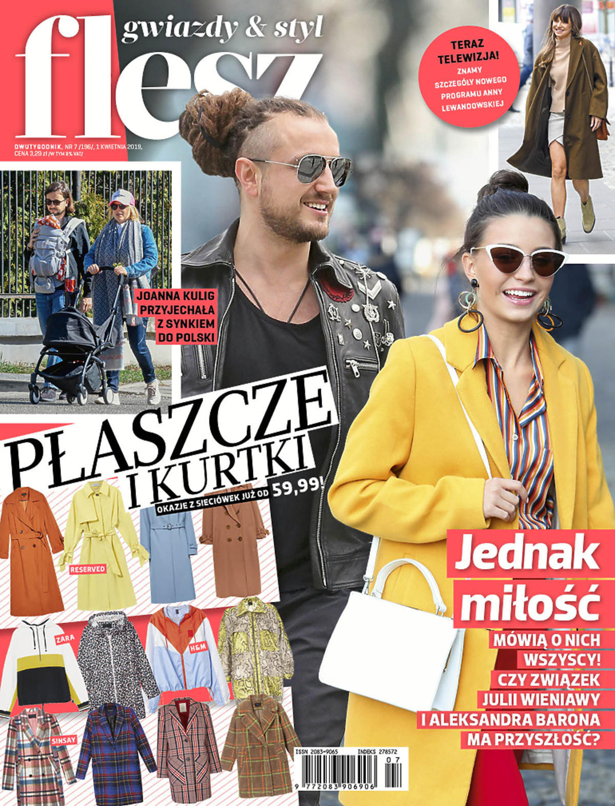 Julia Wieniawa i Baron na okładce Flesza