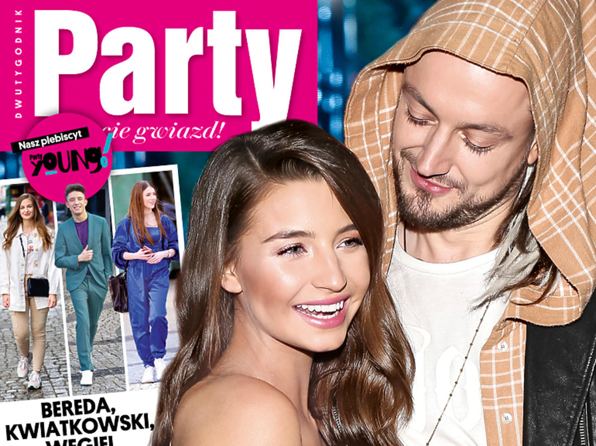 Julia Wieniawa i Baron na okładce Party