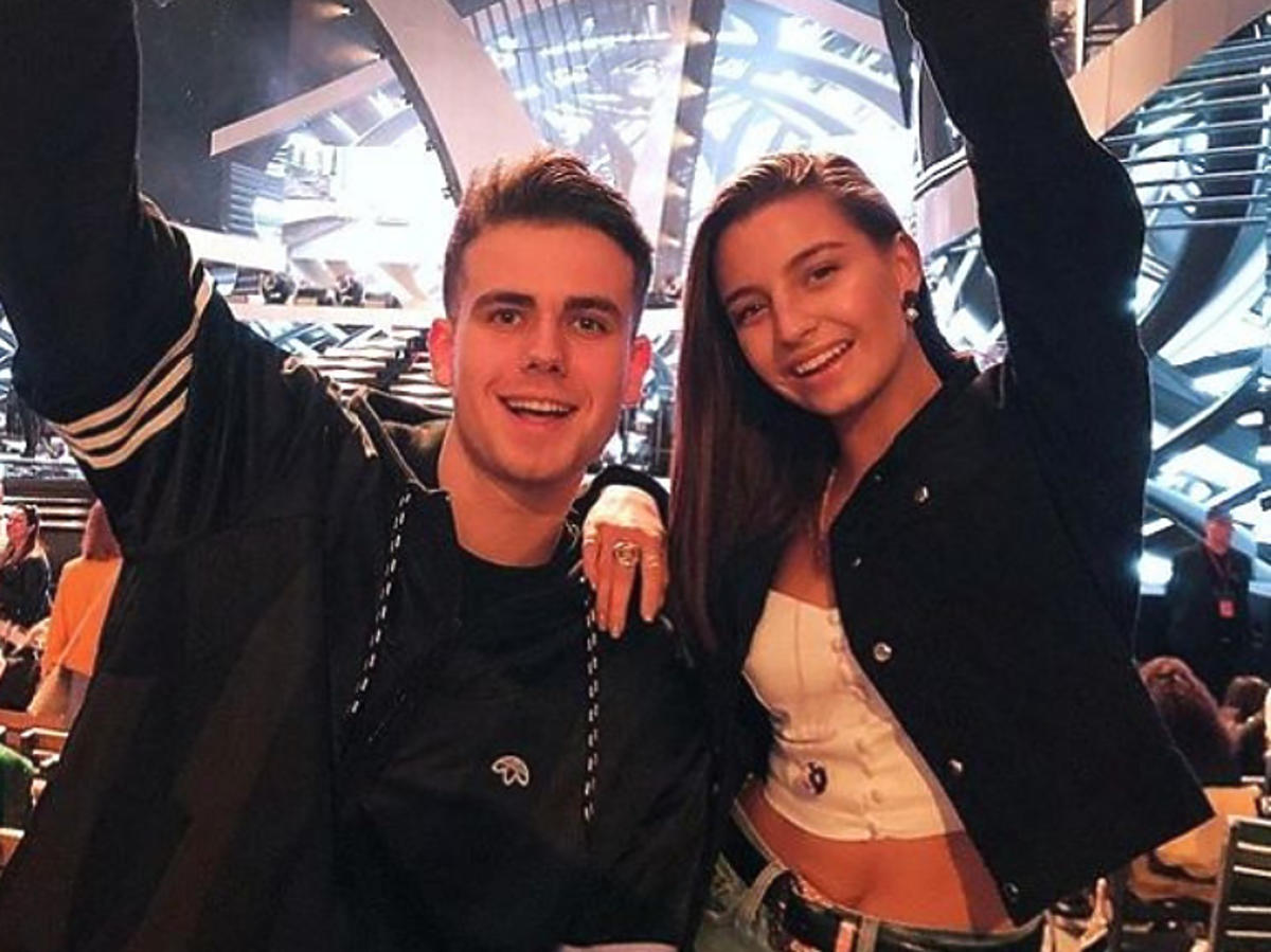 Julia Wieniawa i Jeremi Sikorski na festiwalu w Sopocie