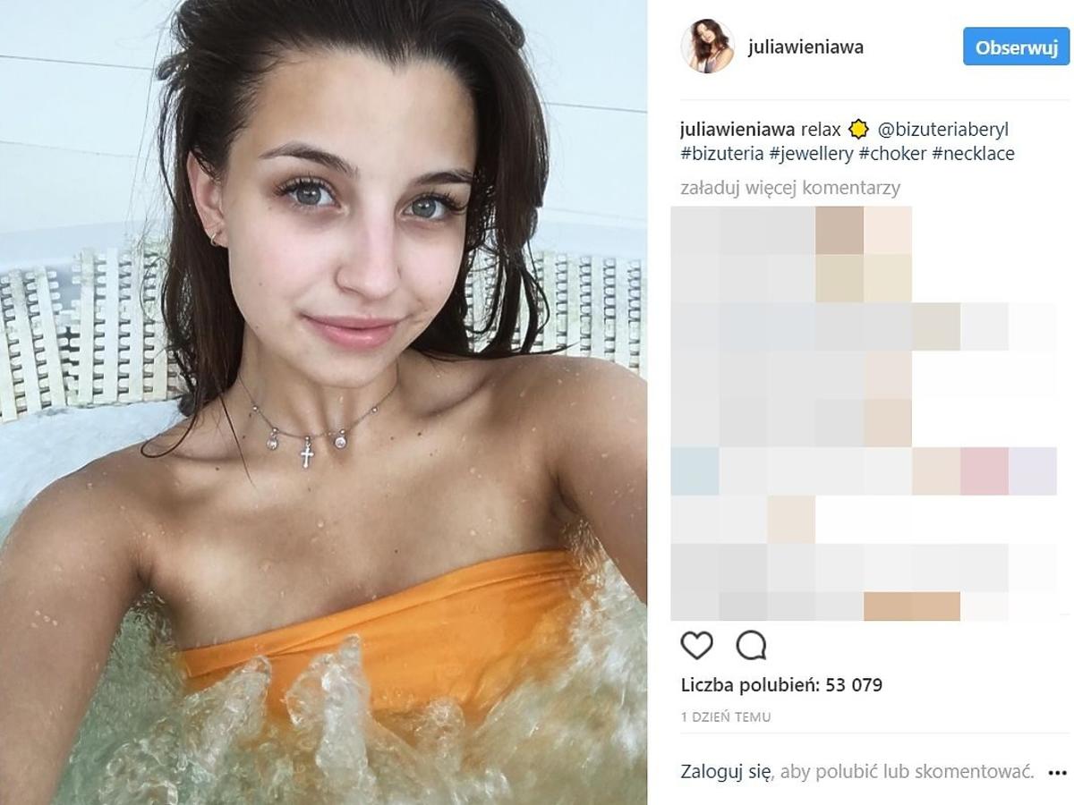 Julia Wieniawa pokazała, jak wygląda bez makijażu