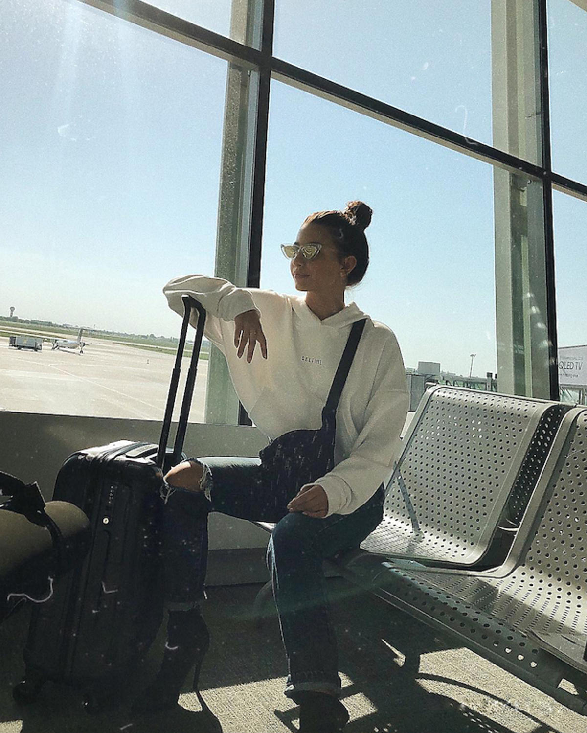 Julia Wieniawa w drodze do Cannes