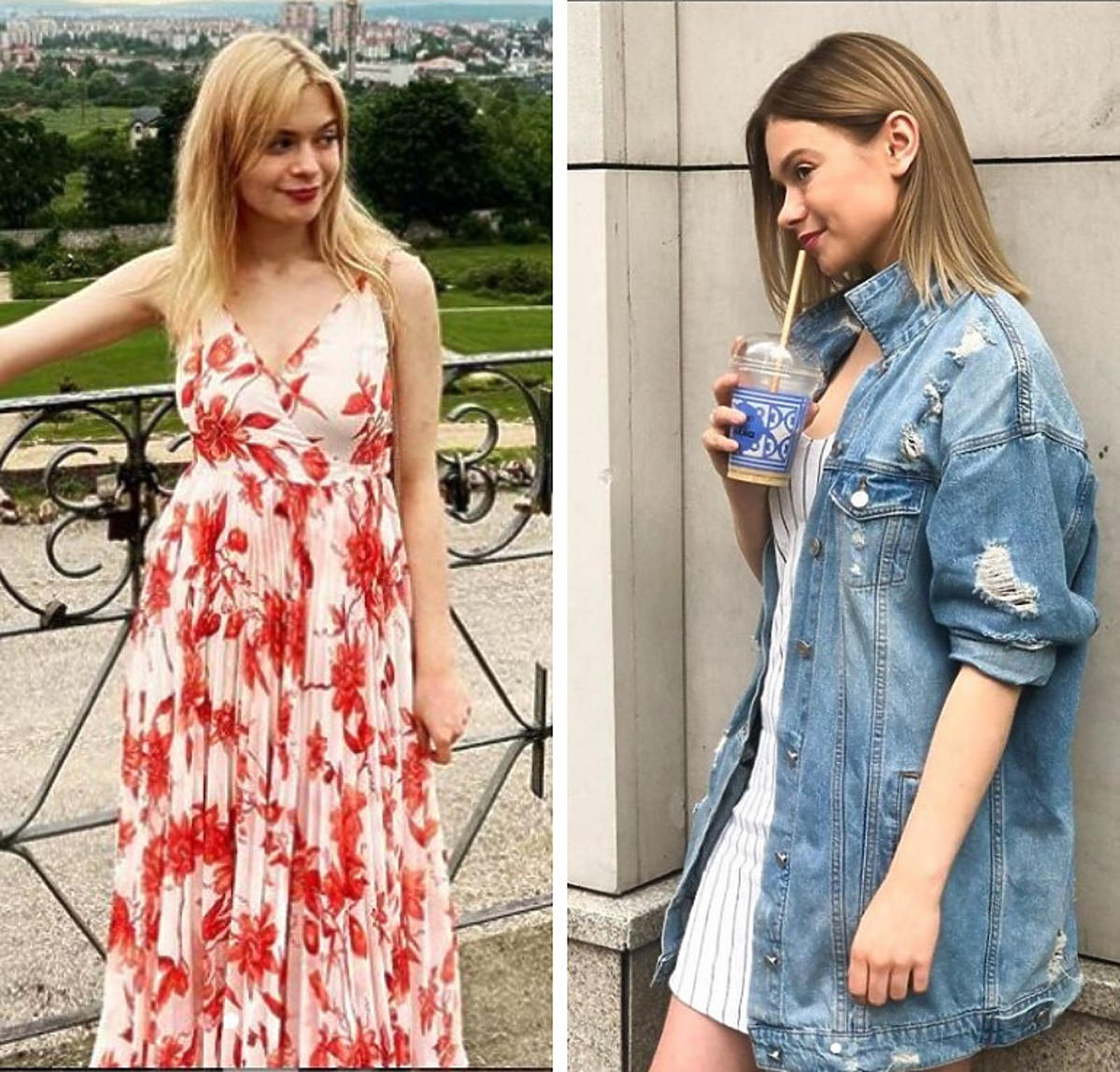 Julia Wróblewska przed i po metamorfozie