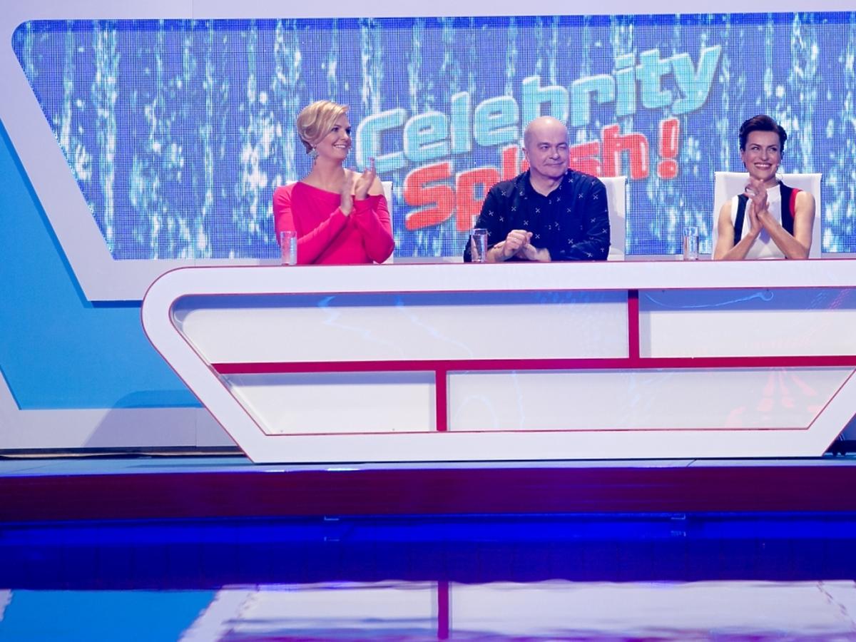 Jury w pierwszym odcinku Celebrity Splash