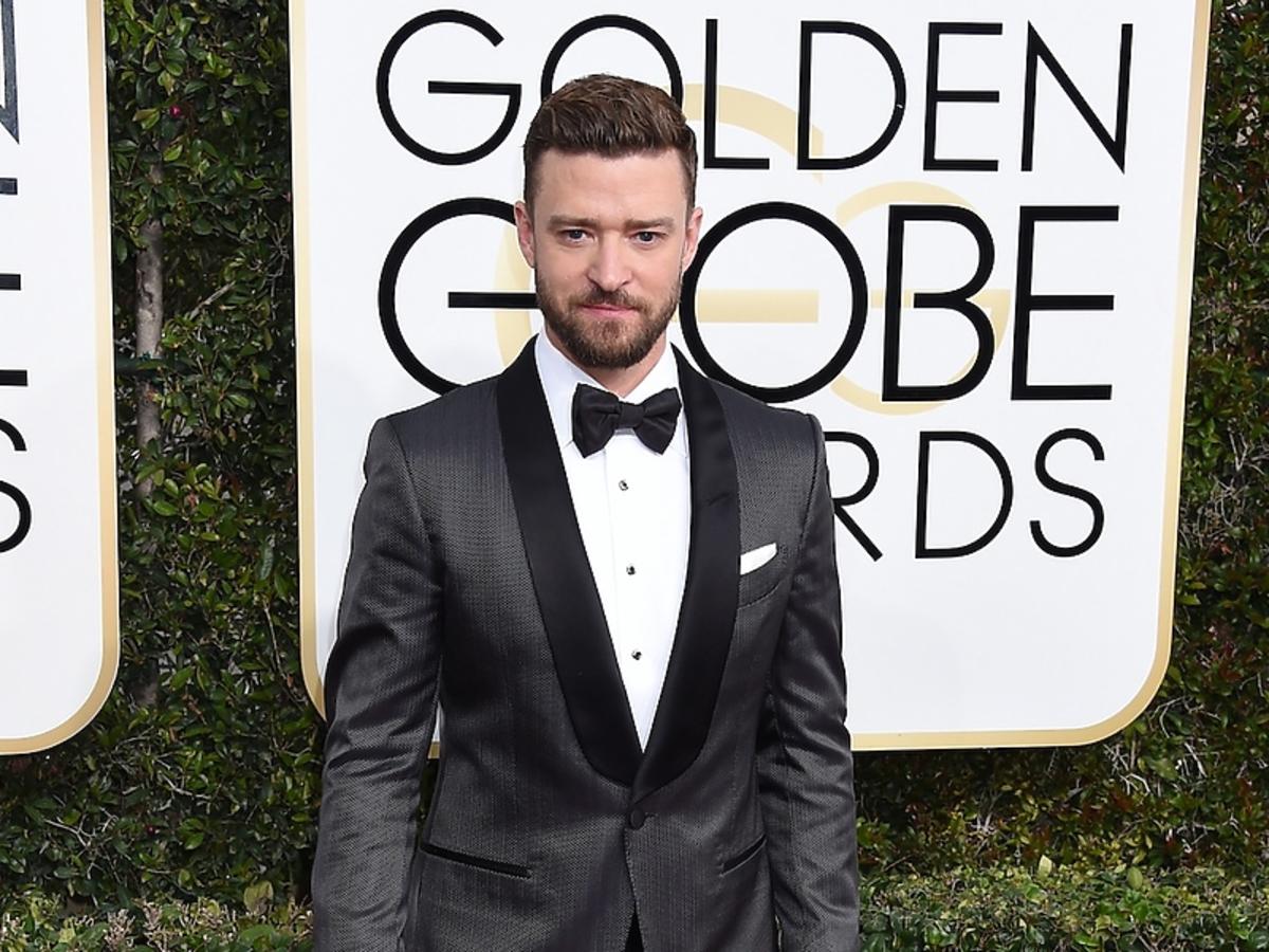 Justin Timberlake na rozdaniu Złotych Globów 2017