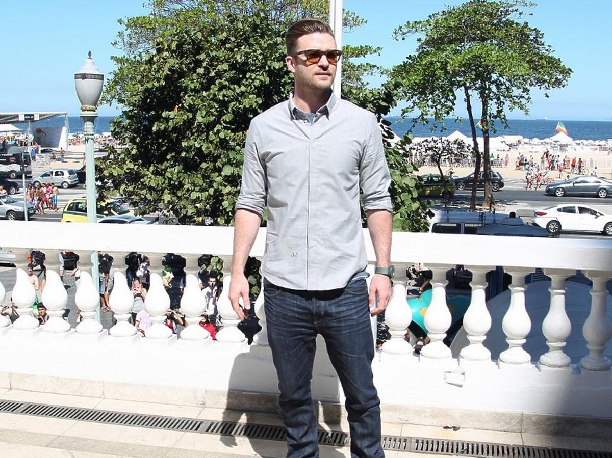 Justin Timberlake w Brazylii