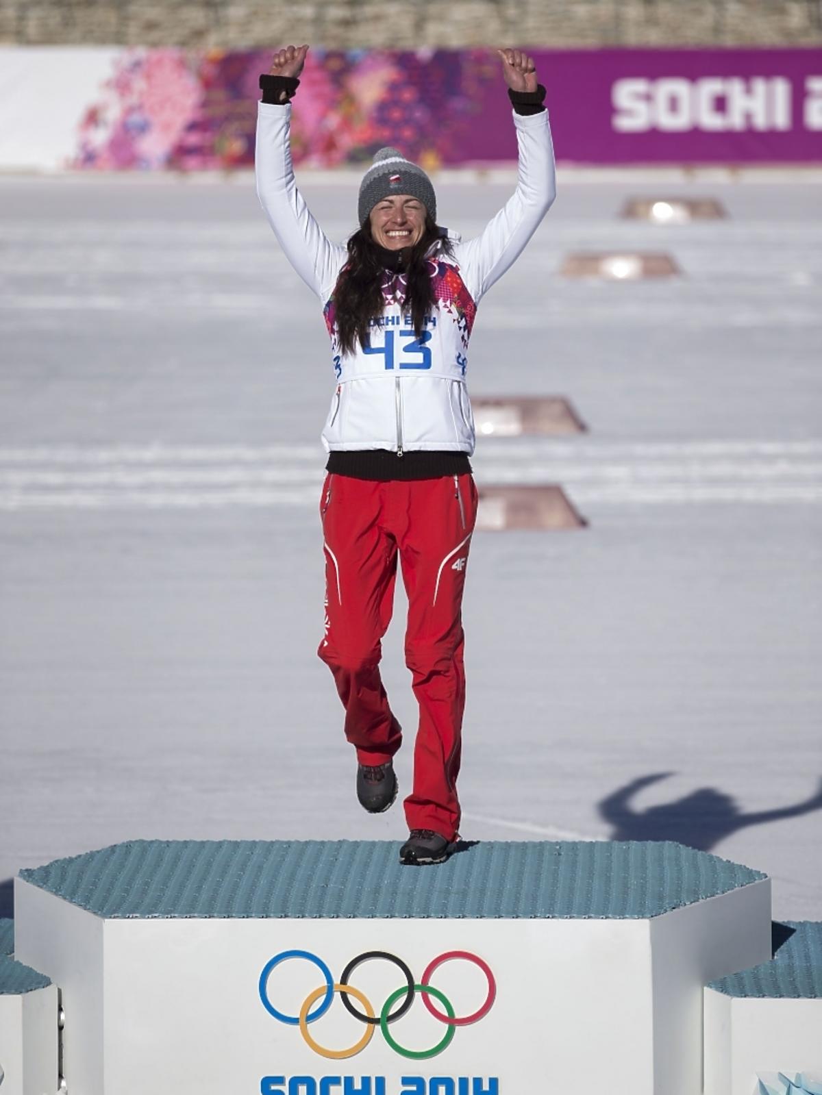 Justyna Kowalczyk w Soczi. Złoto Justyny Kowalczyk. Złoty medal Justyny Kowalczyk w Soczi