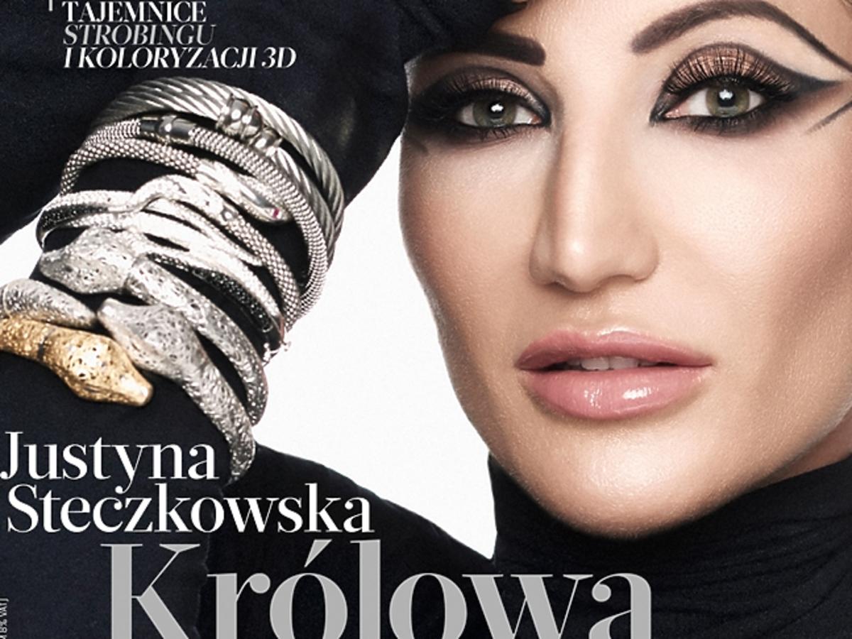 Justyna Steczkowska na okładce "Flesz Uroda"