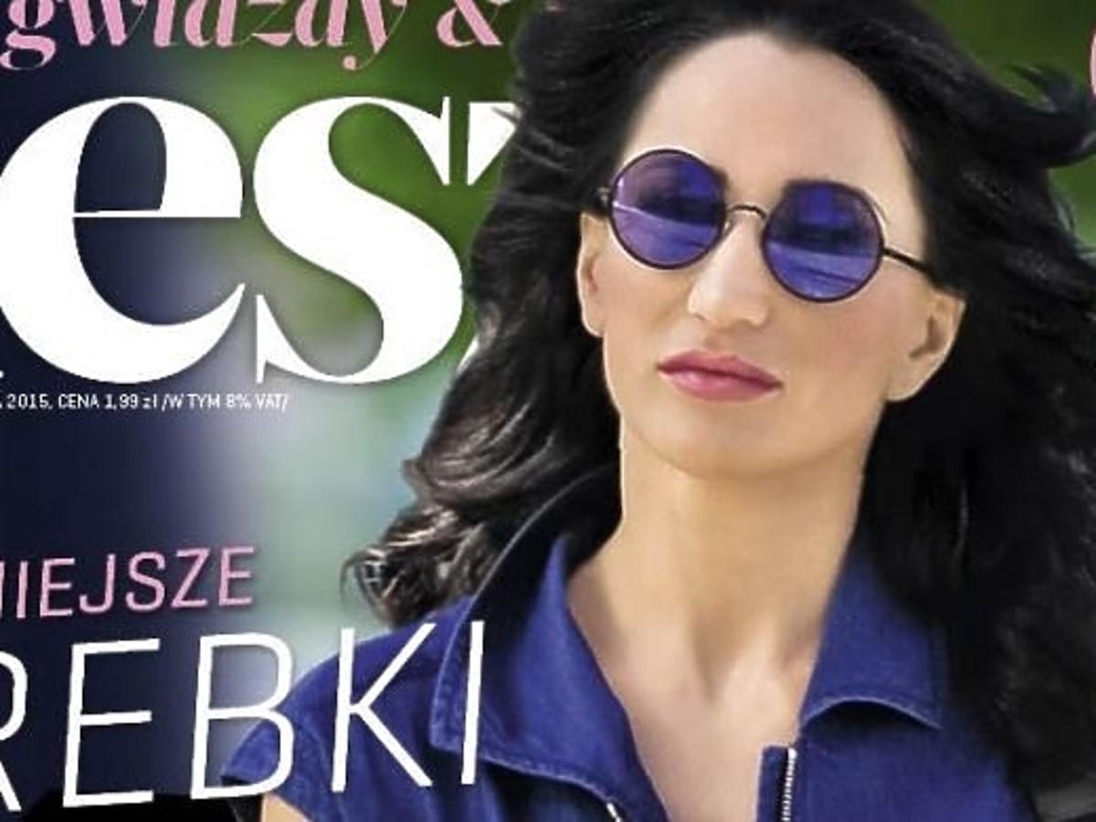 Justyna Steczkowska na okładce Flesza