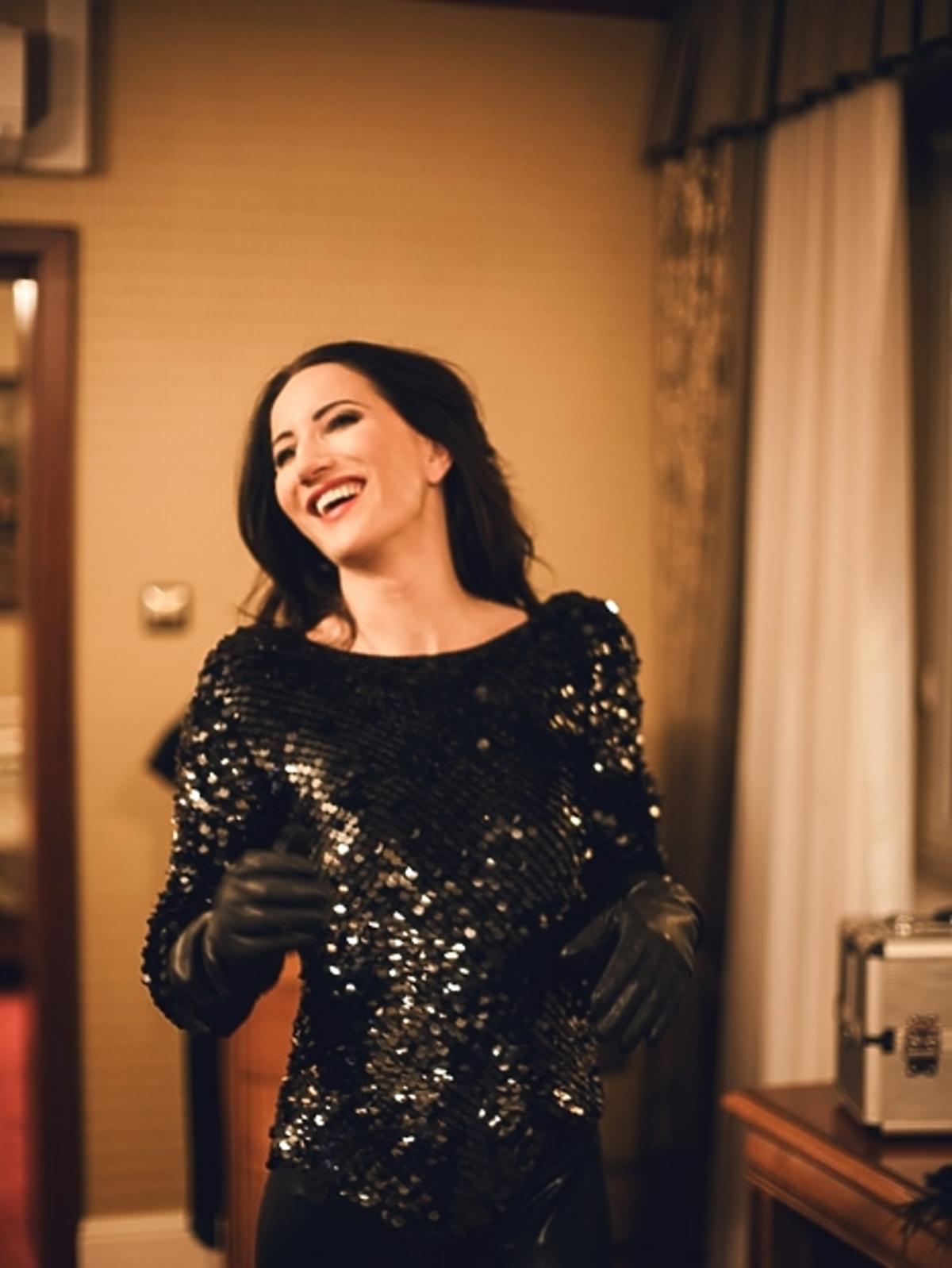 Justyna Steczkowska podczas koncertu dla WOŚP w Rybniku