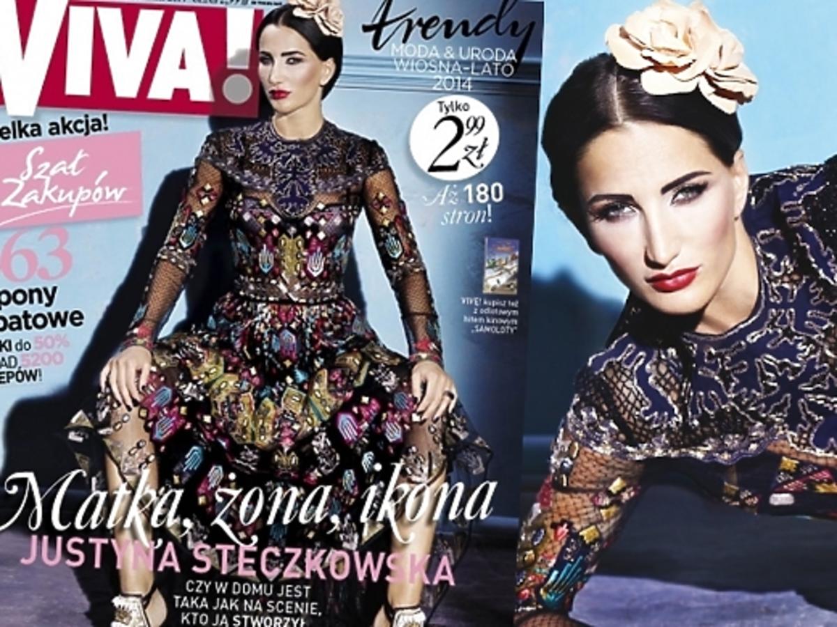 Justyna Steczkowska wywiad i sesja w Vivie 2014