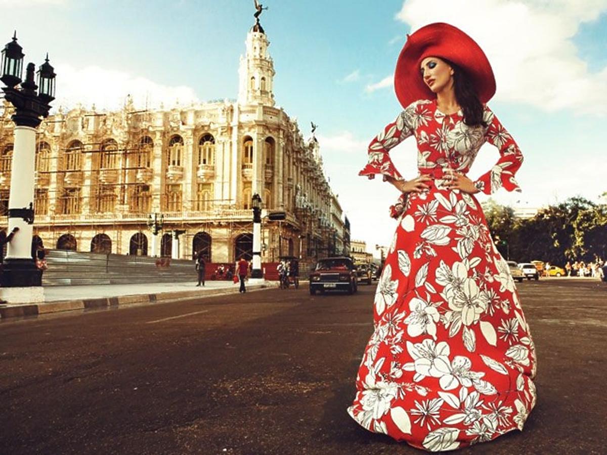 Justyna Steczkowska z mężem w Hawanie - sesja Viva!