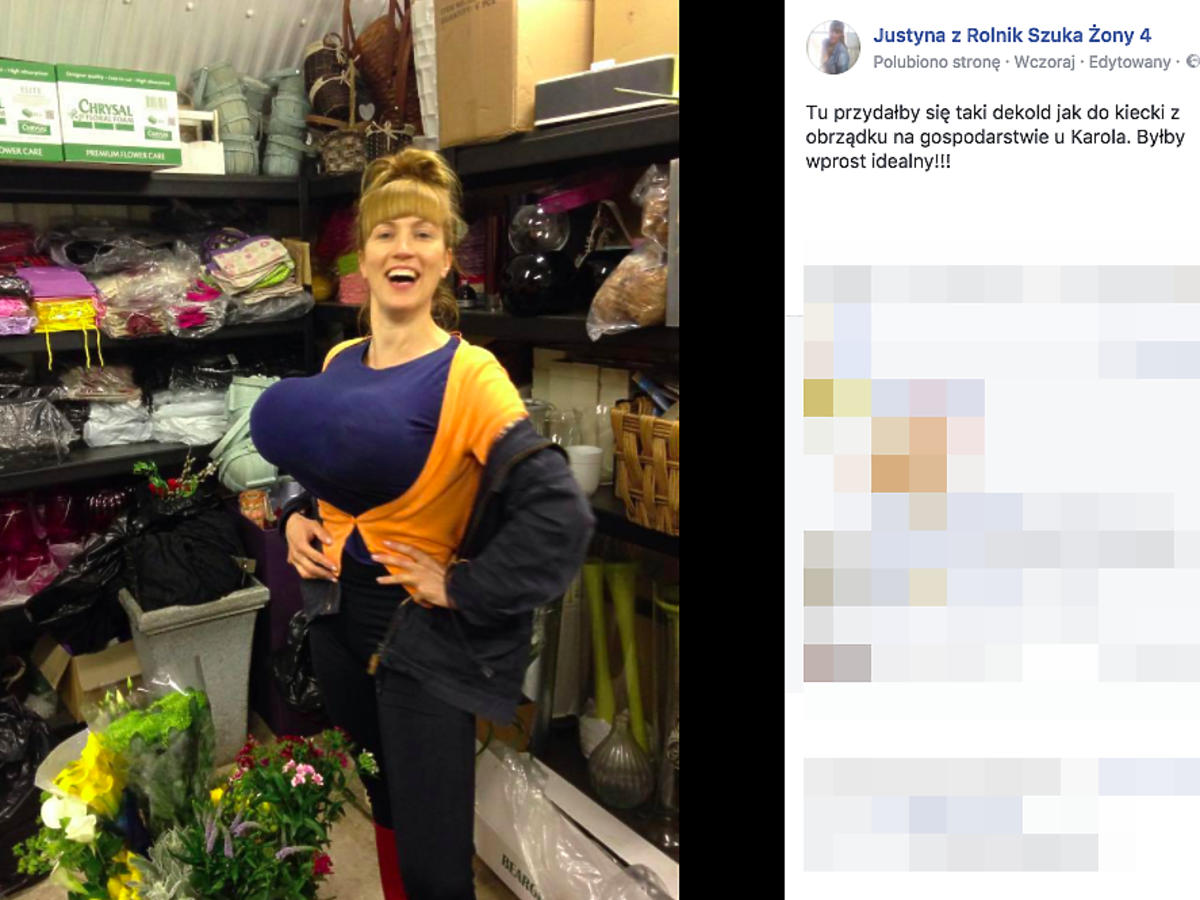 Justyna z Rolnik szuka żony 4 pokazuje się w sexy kreacjach