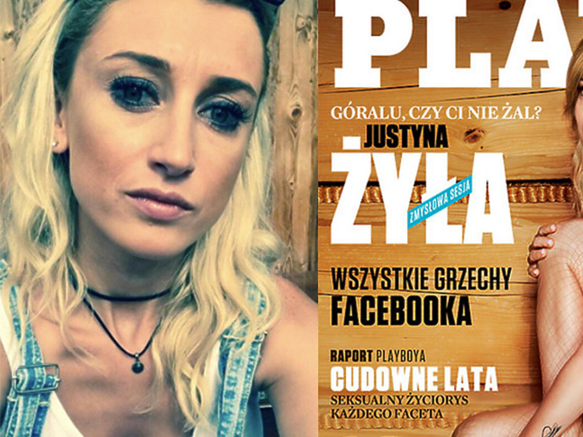 Justyna Żyła na okładce Playboya