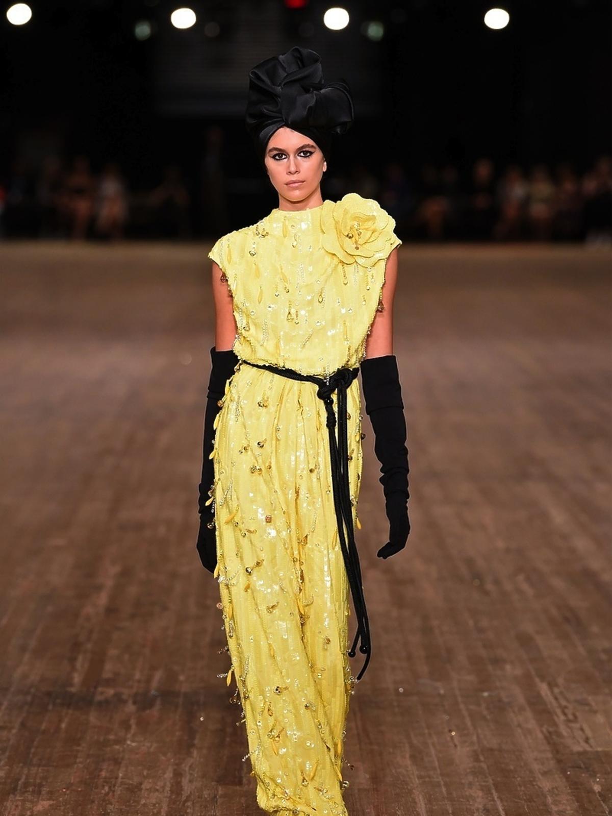 Kaia Gerber na pokazie Marc Jacobs
