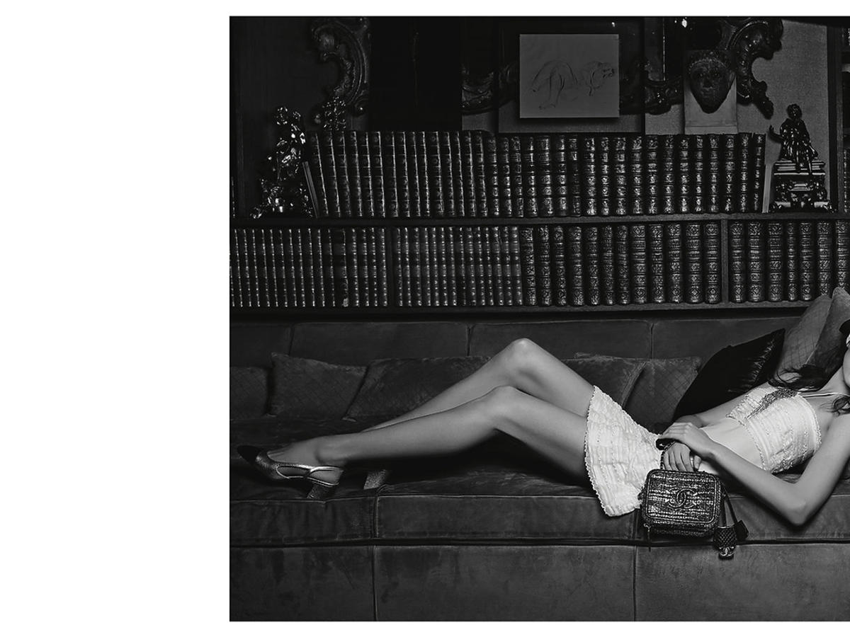 Kaia Gerber w nowej kampanii akcesoriów Chanel