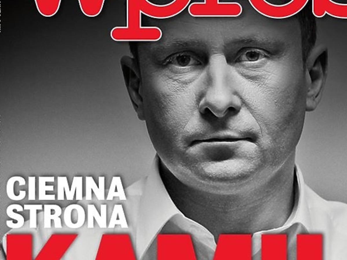 Kamil Durczok na okładce Wprost