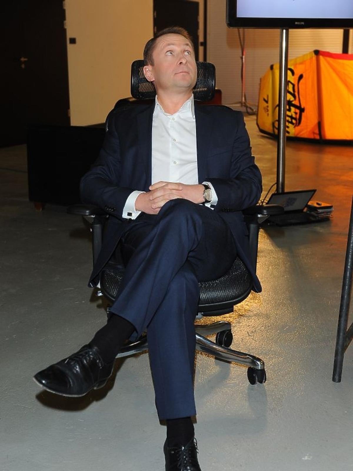 Kamil Durczok podczas obrad jury plebiscytu Męska Rzecz 2012