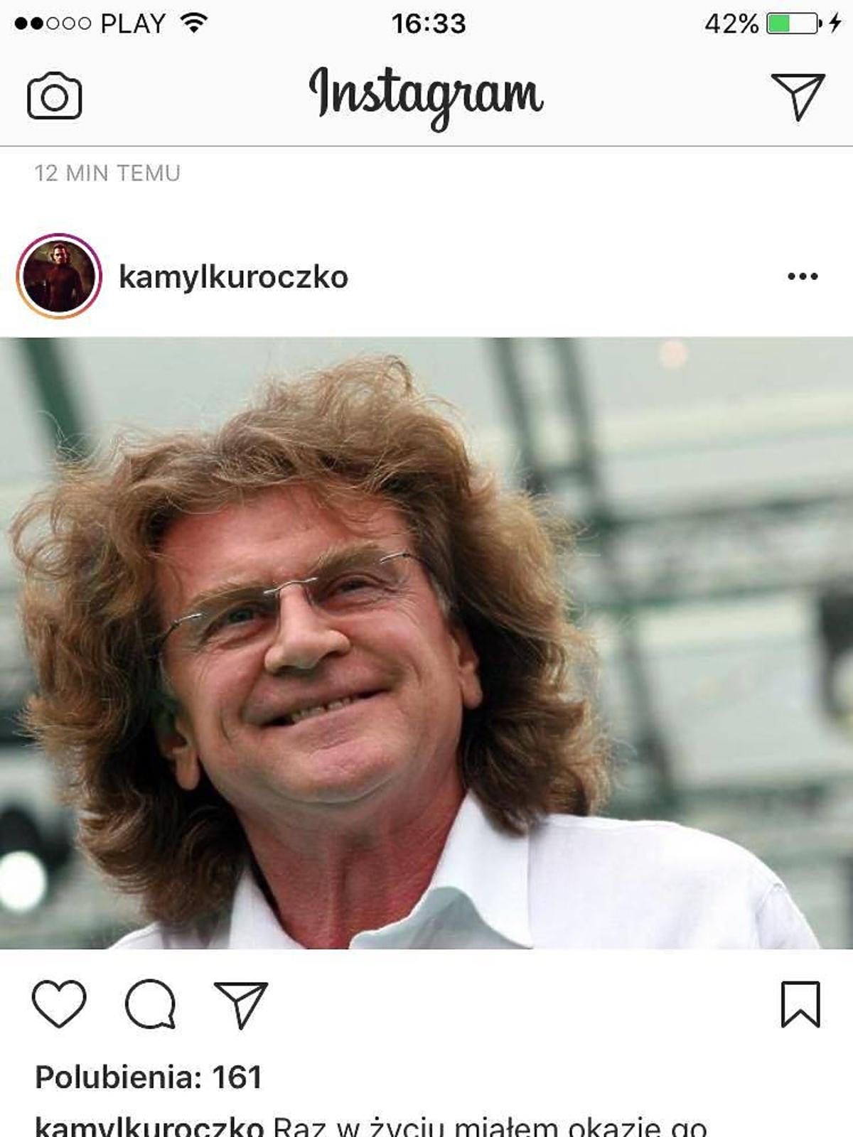 Kamil Kuroczko żegna Zbigniewa Wodeckiego