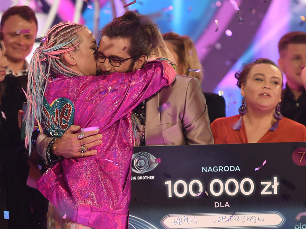 Kamil Lemieszewski z Ewą z Big Brothera