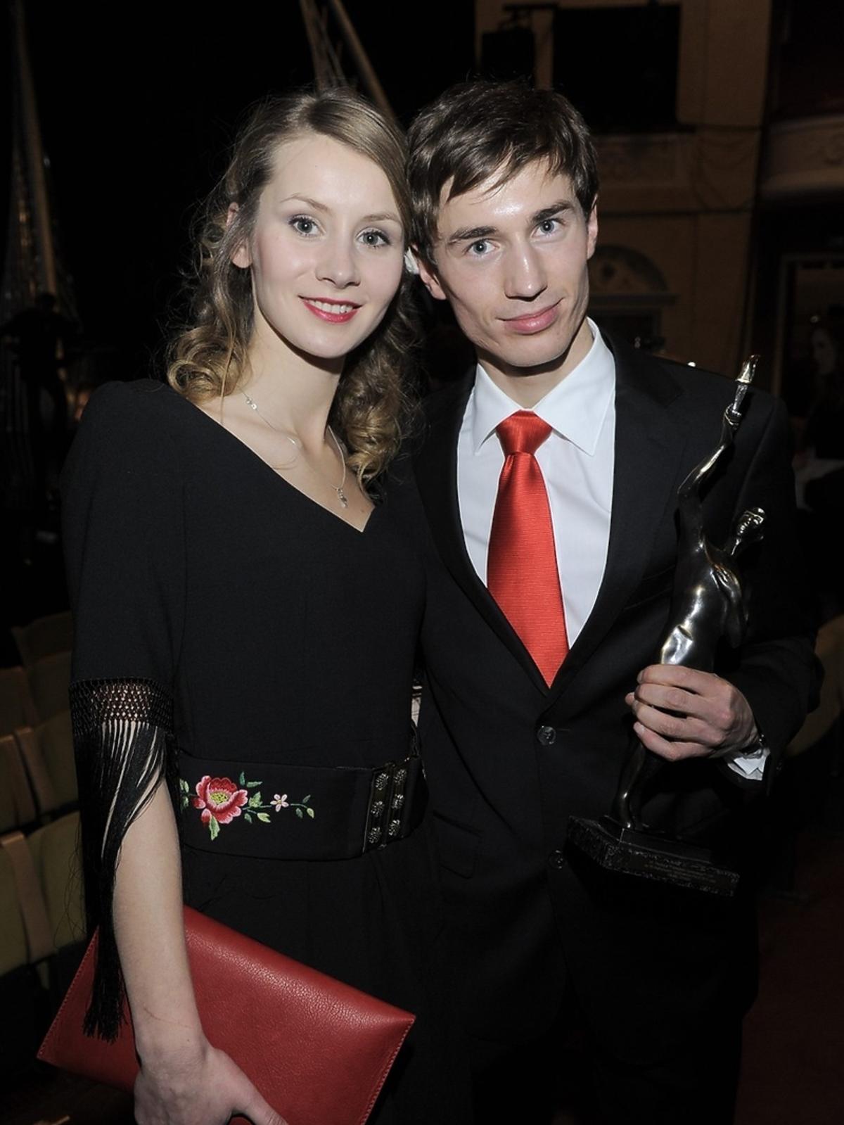 Kamil Stoch i Ewa Stoch, 2012