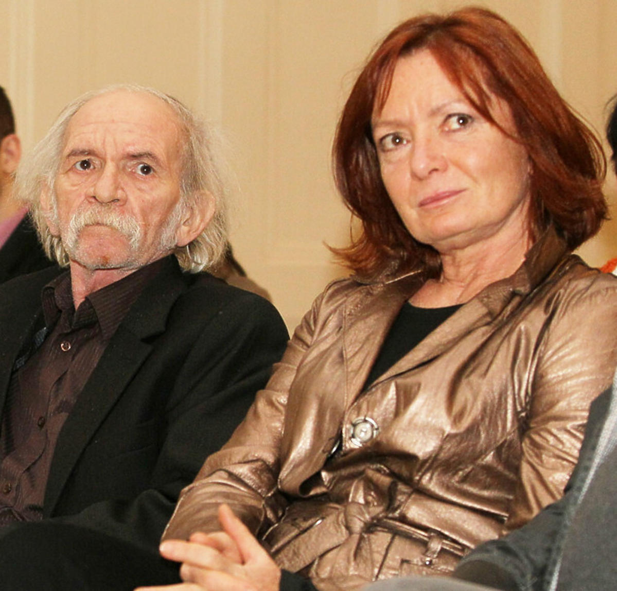 Kamila Sammler, żona Ryszarda kotysa i Bohdan Smoleń