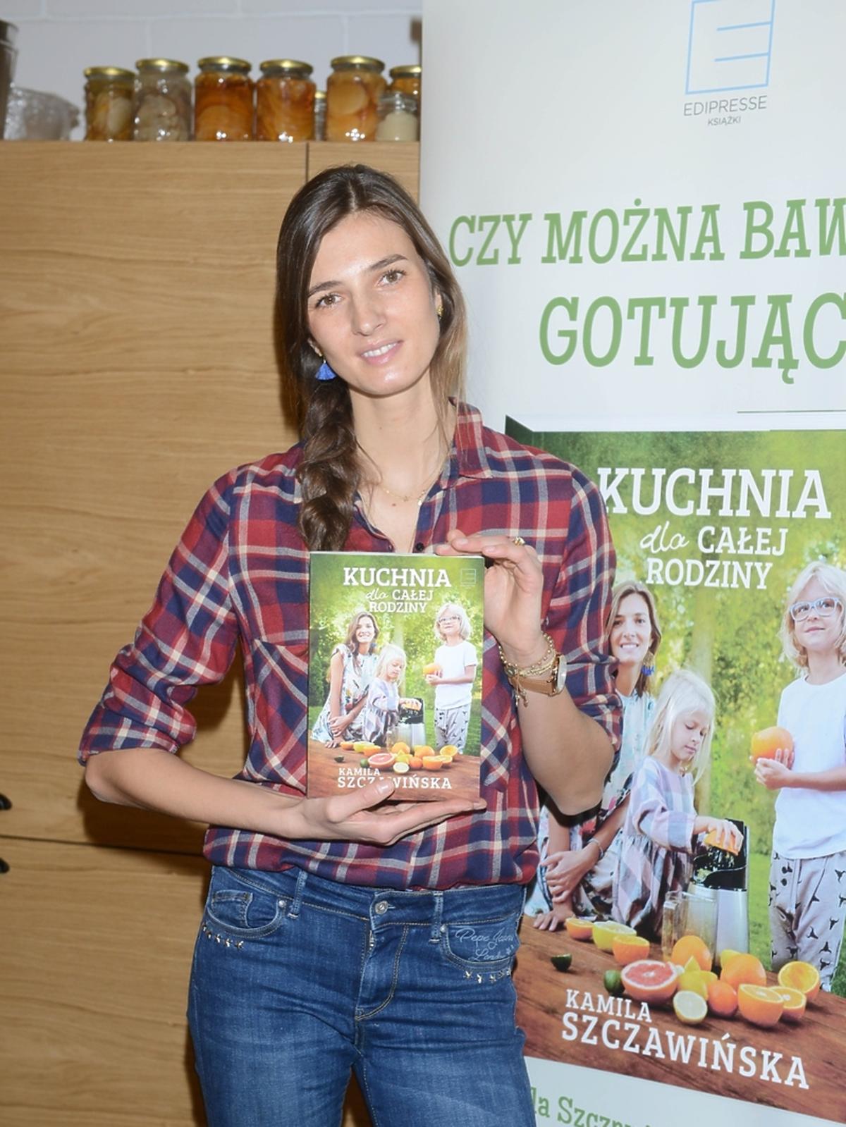 Kamila Szczawińska promuje książkę