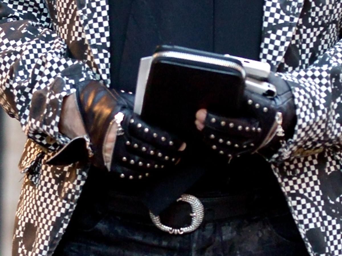 Karl Lagerfeld w Saint Tropez