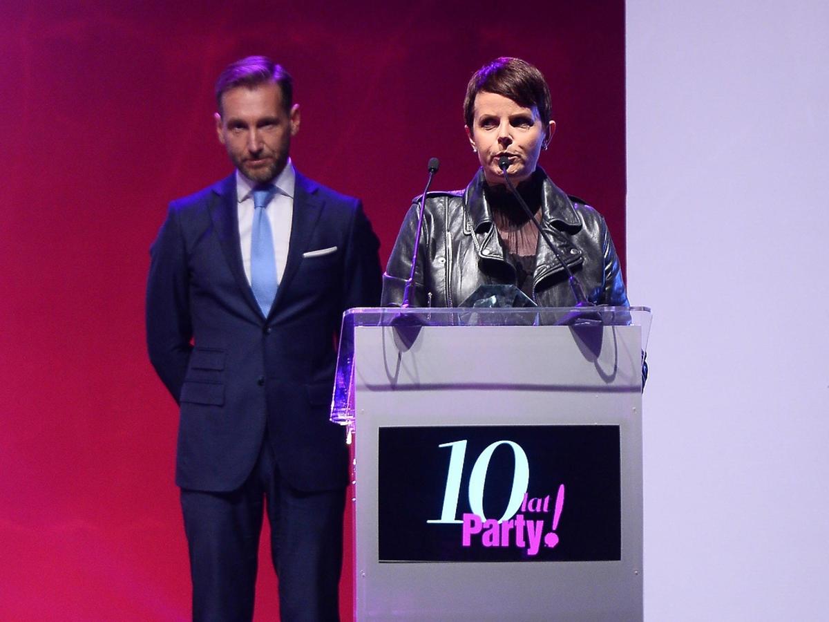 Karolina Korwin-Piotrowska na urodzinowej imprezie Party i Party.pl