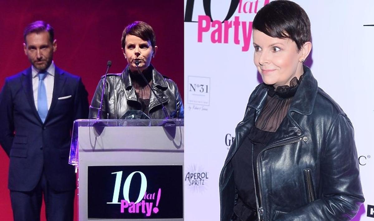 Karolina Korwin-Piotrowska na urodzinowej imprezie Party i Party.pl
