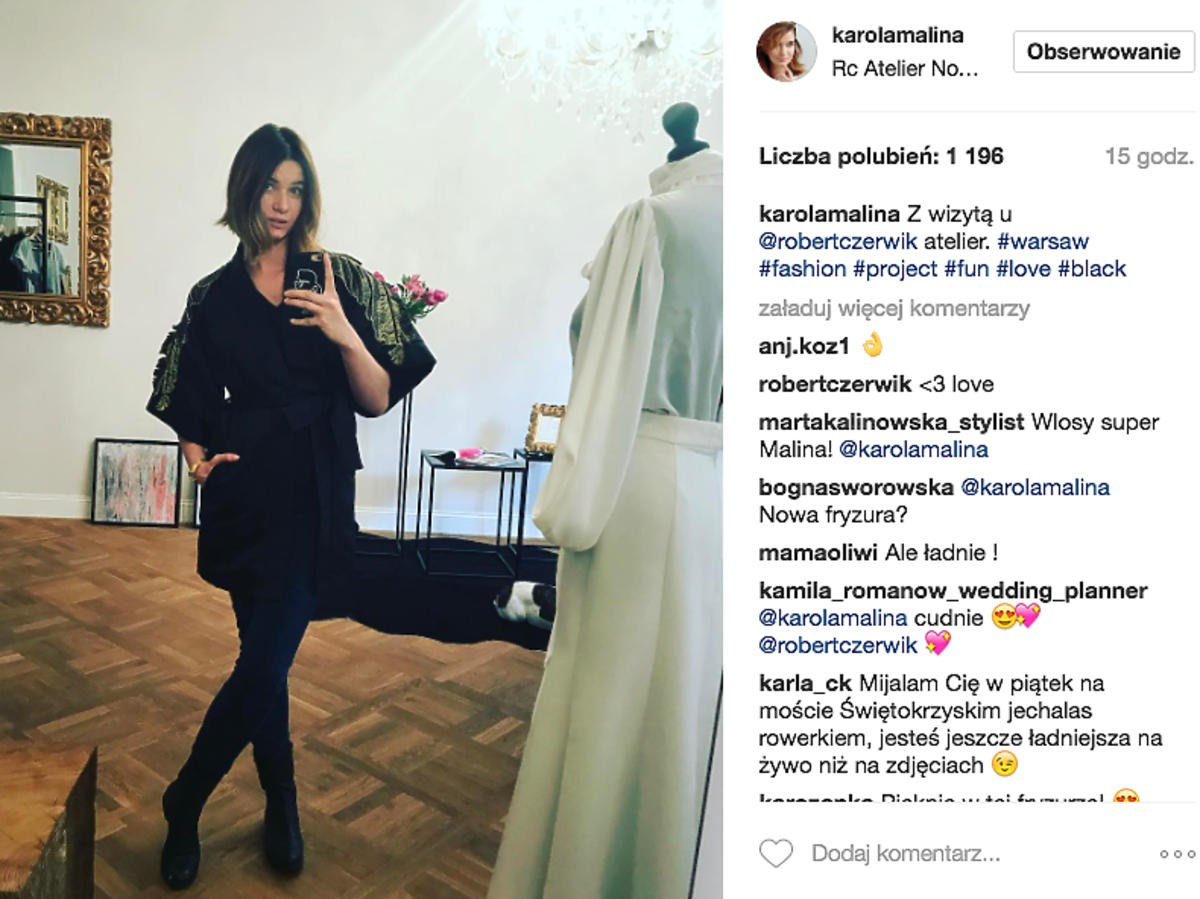 Karolina Malinowska ścięła włosy