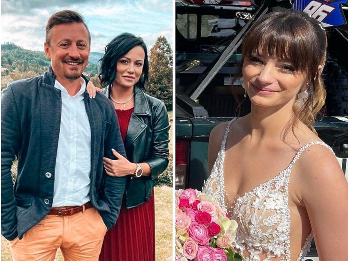 Karolina Małysz w sukni ślubnej