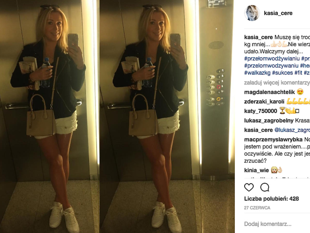 Kasia Cerekwicka schudła 10 kilo! Jak?