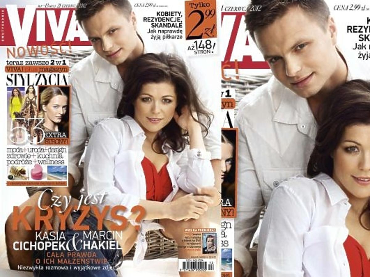 Kasia Cichopek i Marcin Hakiel na okładce Vivy!