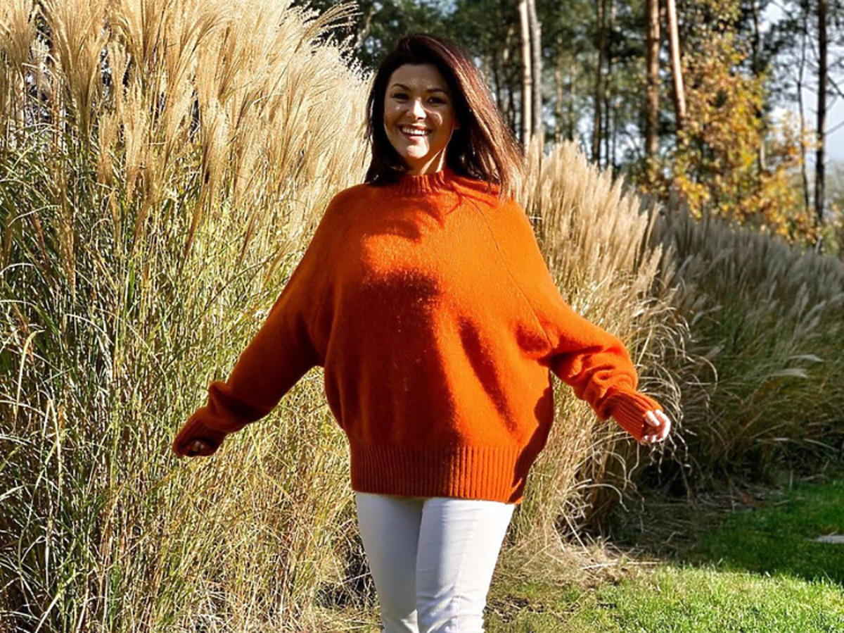 Kasia Cichopek sweter