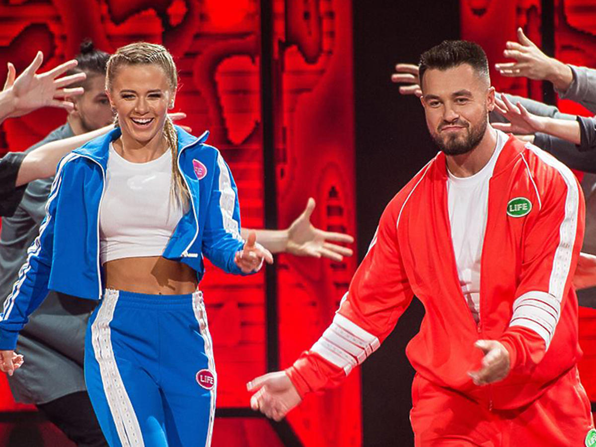 Kasia Dziurka i Emilian Gankowski w dresach