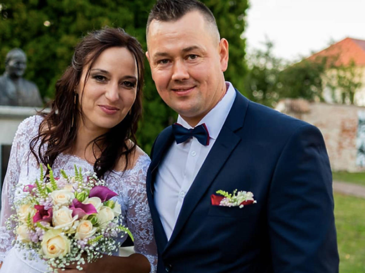 Kasia i Piotr zdjęcie ze ślubu