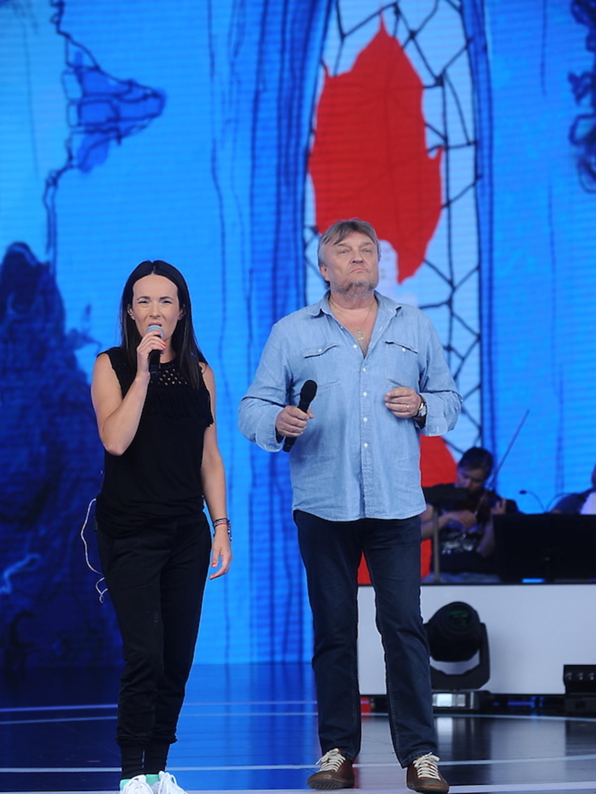 Kasia Kowalska, Krzysztof Cugowski na scenie