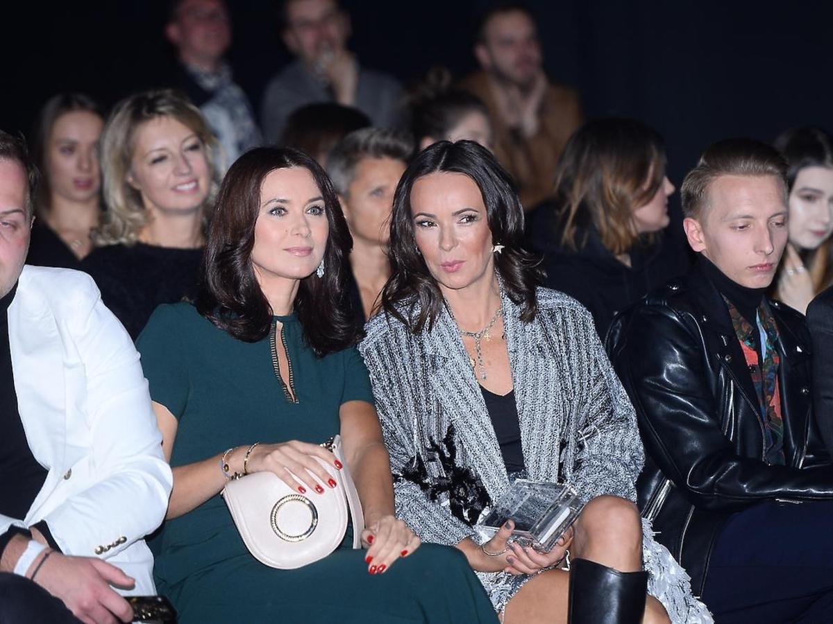 Kasia Kowalska na pokazie Łukasza Jemioła