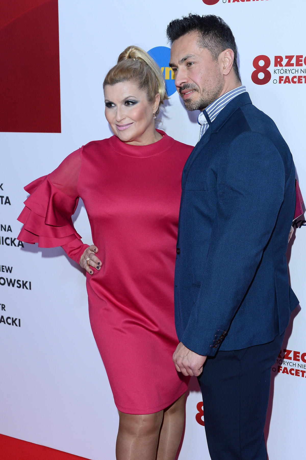 Kasia Skrzynecka i jej mąż na premierze 8 rzeczy, których nie wiecie o facetach