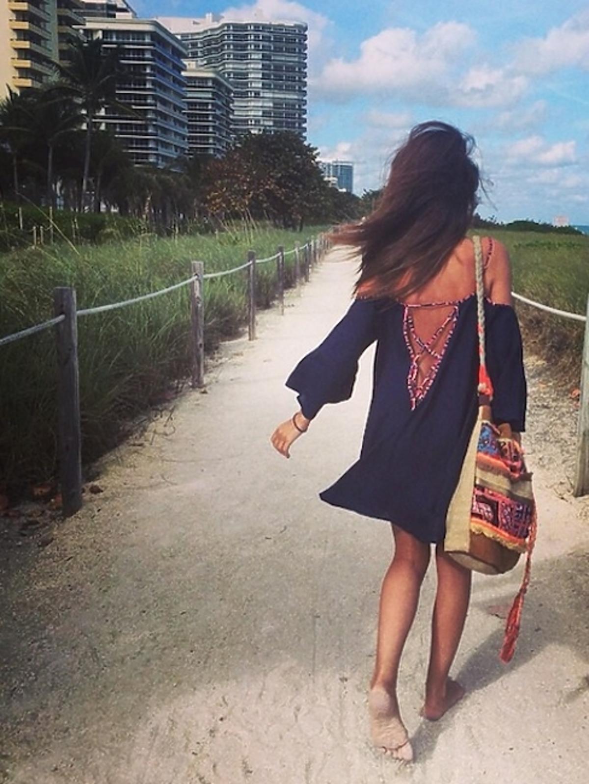 Kasia Sowińska z bratem na wakacjach w Miami