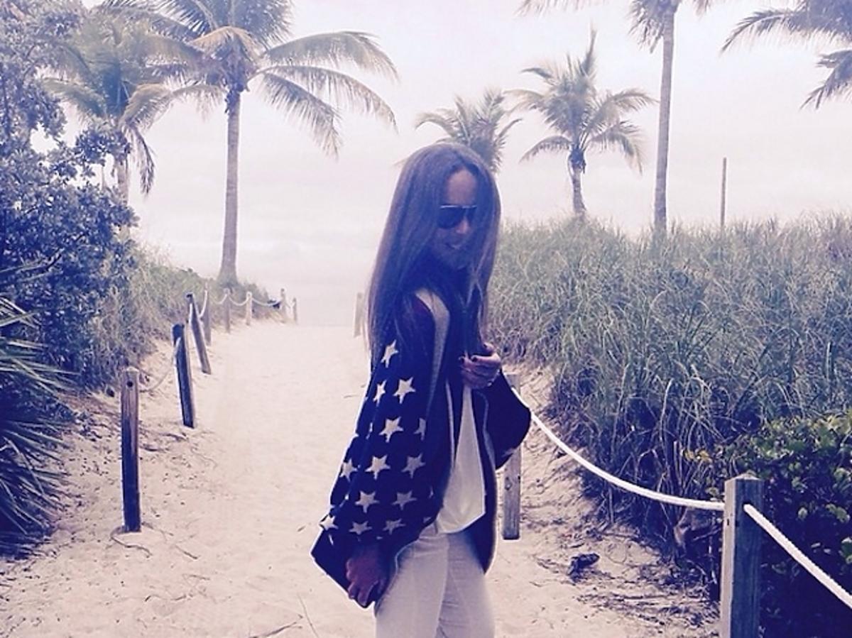 Kasia Sowińska z bratem na wakacjach w Miami