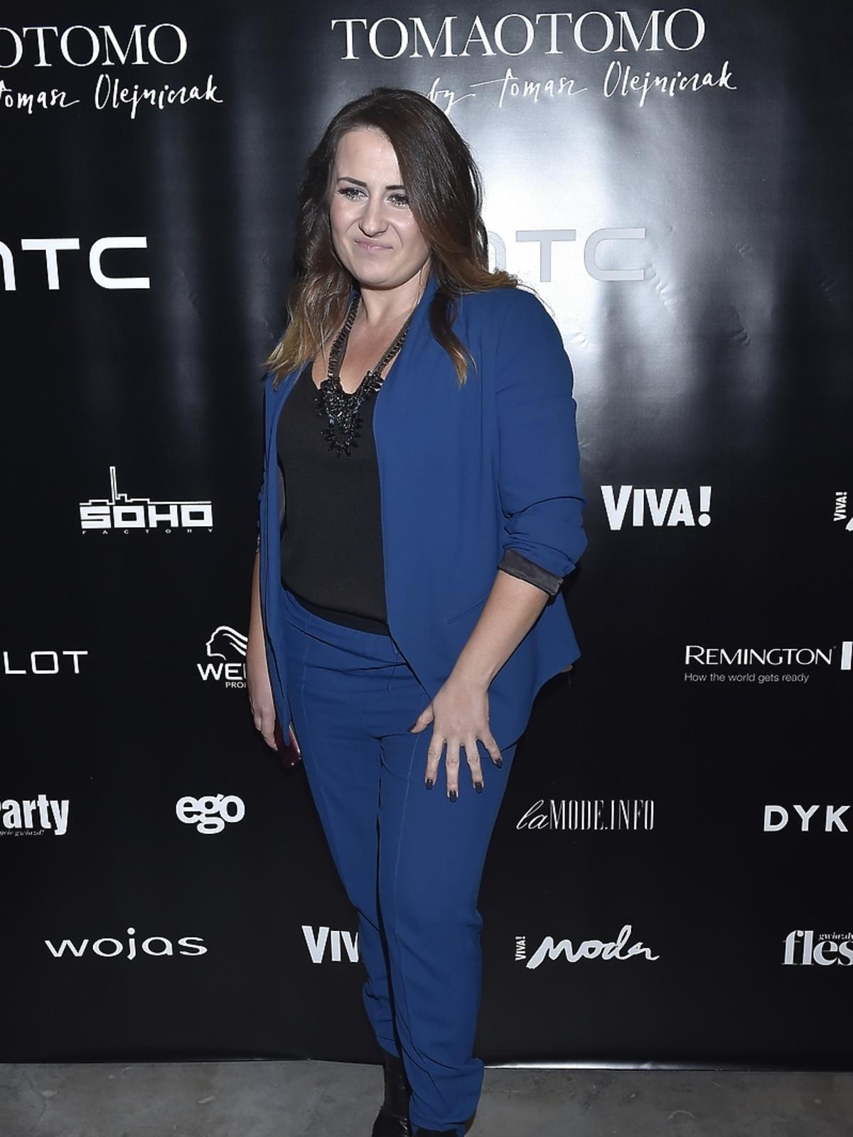 Kasia Wilk na pokazie Tomaotomo