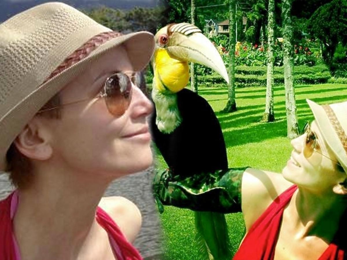 Kasia Zielińska na wakacjach na Bali