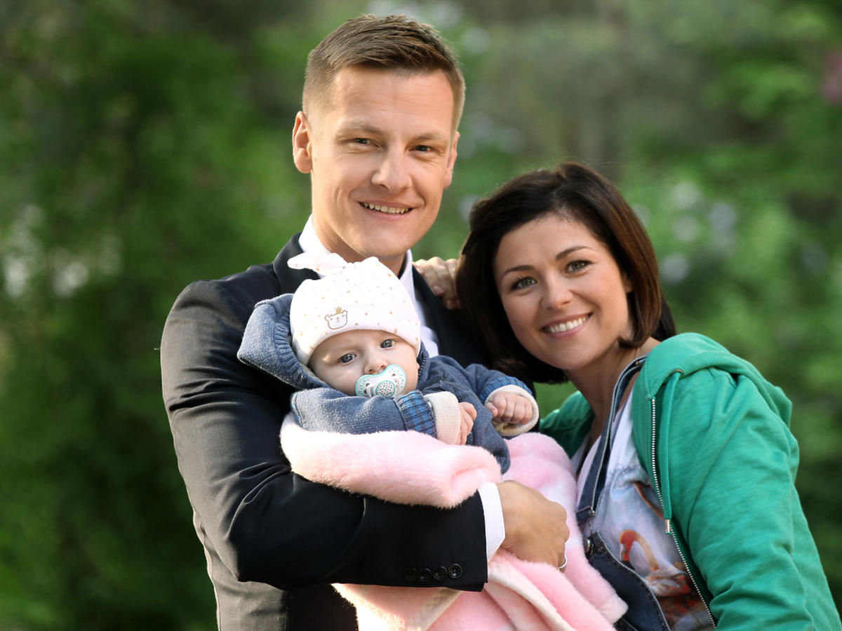 Katarzyna Cichopek na planie