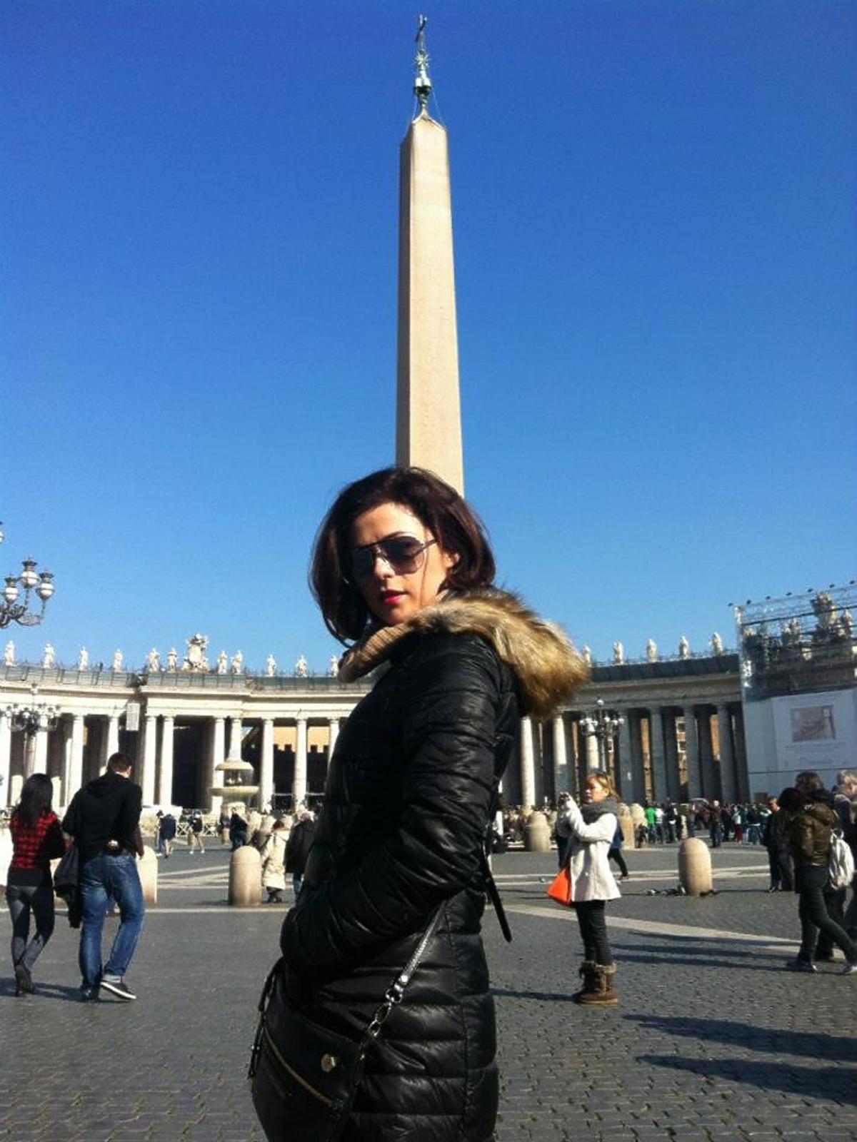 Katarzyna Cichopek na wakacjach w Rzymie