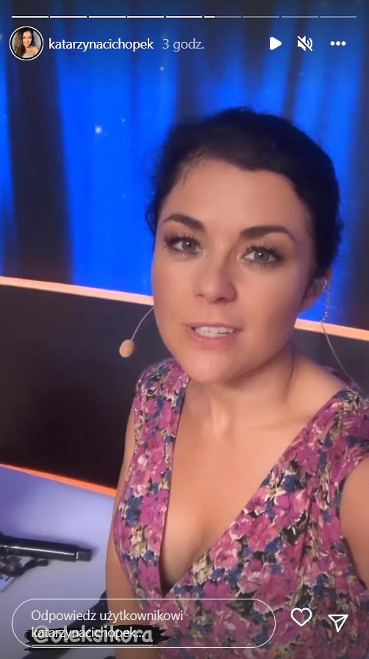 Katarzyna Cichopek przed ramówką TVP