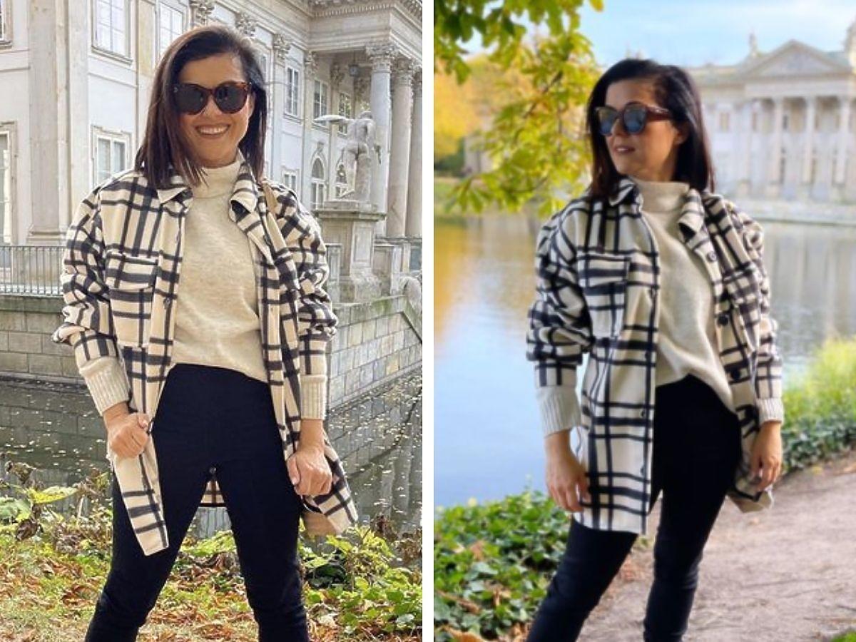 Katarzyna Cichopek w hitowych butach i kurtce na jesień! Znalazłyśmy identyczne za 80 zł!